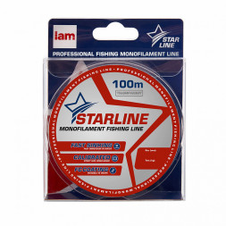 Леска IAM STARLINE 100m Прозрачный d0.181