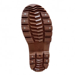 Сапоги Torvi ЭВА -40°C с прилитой шипованной подошвой и 4-х слойным меховым вкладышем олива р.43