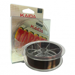Карповая леска Kaida TARGET 150м трехцветная жел+красн+черн по 40см 0,4 мм