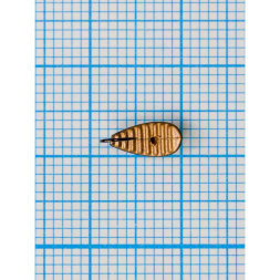 Мормышка ЛЕВША Водяной ослик 0.45/2 черно-золот.