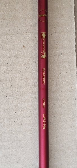 Спиннинг BARRAKUDA 2.7м 5-20g