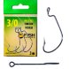 Крючок FISH SEASON FS Worm №3/0 3шт офсет. 3312-0033F