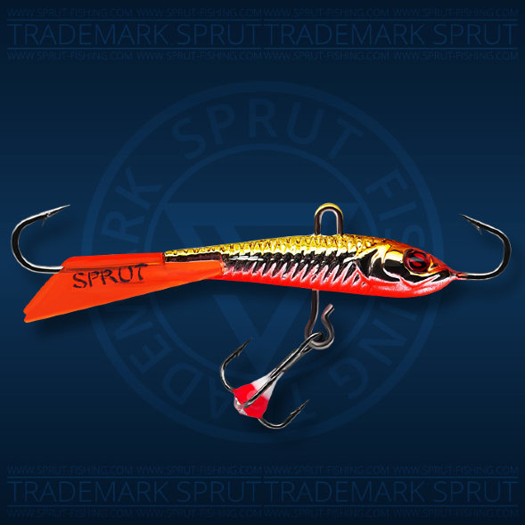 Балансир рыболовный для зимней рыбалки Sprut Hijaro №5 9г 50мм CLN-EP