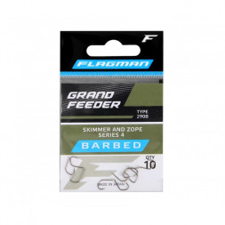 Крючок Flagman Grand Feeder Skimmer And Zope Series 4 №10 10шт