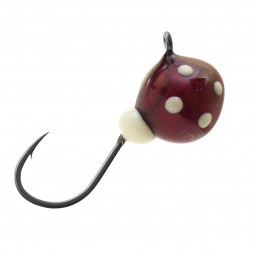 Мормышка вольфрамовая Lumicom Дробинка с ушком обмазка-точки блистер 1шт 3,5, Rut
