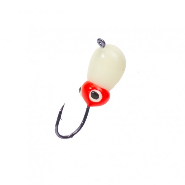 Мормышка вольфрамовая Lumicom Капля с ушком Ф3.2 обмазка жучок P, цена за 1 шт.