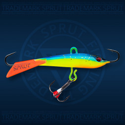 Балансир рыболовный для зимней рыбалки Sprut Tanpo №6 13г 55мм LB