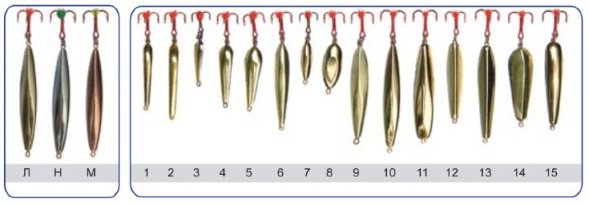 Блесна зимняя ПИРС Гвоздик мал. чертик 1.6г никель блистер