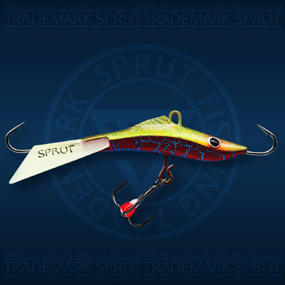 Балансир рыболовный для зимней рыбалки Sprut Mikari №7 16г 65мм RVL